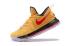 Nike KD 9 Kevin Durant Uomo Scarpe da basket 2016 Nuovo Oro Giallo Rosso Nero 843392