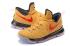 Nike KD 9 Kevin Durant Chaussures de basket-ball pour hommes 2016 Nouveau Or Jaune Rouge Noir 843392