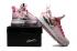 Nike KD 9 Kevin Durant Herren-Basketballschuhe, Pink, Silber, Blume, Schwarz, 843392