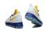 Nike KD 9 Kevin Durant Uomo Scarpe da basket Bianco Blu Giallo 843392