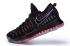 Nike KD 9 Mic Drop Chaussures de basket-ball pour hommes Noir Rouge 843392-015