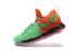 Nike Zoom KD 9 EP IX Kevin Durant Herren-Basketballschuhe, Grün, Orange, 843392
