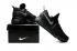 Nike Zoom KD 9 EP IX Triple Negro Espacio Kevin Durant Hombres Zapatos de baloncesto 844382-001