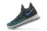 Nike Zoom KD IX 9 EP azul preto masculino tênis de basquete