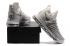 Nike Zoom KD IX 9 Elite Chaussures de basket-ball pour hommes Blanc Gris clair Nouveau