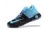 Nike Zoom KD Trey 5 IV Nero Blu Wave Point Uomo Scarpe da basket 844571