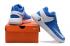 Nike Zoom KD Trey 5 IV Azul Blanco Wave Point Hombres Zapatos De Baloncesto 844571