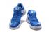 Nike Zoom KD Trey 5 IV Bleu Blanc Wave Point Chaussures de basket-ball pour hommes 844571