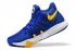 Nike Zoom KD Trey VI 6 azul blanco amarillo Hombres Zapatos de baloncesto
