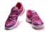 Nike KD 8 PRM Aunt Pearl Vivid Pink Durant OKC Tênis masculinos 819148-603