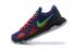 Nike KD 8 VIII iD Kevin Durant Herre Basketball Sko Lilla Blå Grøn 818303-992