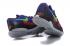 Nike KD 8 VIII iD Kevin Durant Herre Basketball Sko Lilla Blå Grøn 818303-992