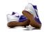 Nike KD VIII 8 QS PB J Peanut Butter Jelly Hombres Zapatos De Baloncesto Blanco Púrpura 846228-100