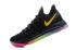 Scarpe da basket Nike Zoom KD X 10 da uomo nere colorate rosa oro Novità