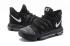 Nike Zoom KD X 10 Chaussures de basket-ball pour hommes Noir Gris Argent