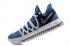Nike Zoom KD X 10 รองเท้าบาสเก็ตบอลผู้ชายสีน้ำเงินสีขาวใหม่