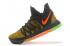 Nike Zoom KD X 10 รองเท้าบาสเก็ตบอลผู้ชายสีทองสีส้ม