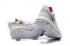 Nike Zoom KD X 10 รองเท้าบาสเก็ตบอลผู้ชายสีเทาอ่อนสีน้ำเงินสีขาว