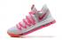 Nike Zoom KD X 10 男子籃球鞋淺灰粉紅