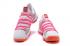 Sepatu Basket Nike Zoom KD X 10 Pria Abu-abu Muda Pink