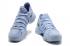 Nike Zoom KD X 10 tênis de basquete masculino cinza claro prata 897917-900