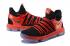 tênis de basquete masculino Nike Zoom KD X 10 vermelho preto amarelo