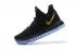 Sepatu Basket Pria Nike Zoom KD X 10 Royal Black Gold Baru