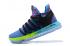 Sepatu Basket Pria Nike Zoom KD X 10 Biru Langit Hitam Baru