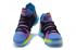 Nike Zoom KD X 10 Heren Basketbalschoenen Hemelsblauw Zwart Nieuw