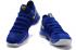 Nike Zoom KD X 10 Heren Basketbalschoenen Warrior Royal Blauw Geel