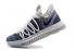 Nike Zoom KD X 10 Pánské basketbalové boty Bílá Modrá Černá