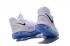 Мужские баскетбольные кроссовки Nike Zoom KD X 10, белые, синие, новые