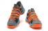 Nike Zoom KD X 10 รองเท้าบาสเก็ตบอลผู้ชาย Wolf Grey Orange Blue