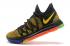 Giày bóng rổ nam Nike Zoom KD X 10 Vàng Đen Cam
