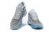 Sepatu Basket Nike Zoom KD 12 EP Abu-abu Putih Kevin Durant Baru 2020 AR4230-201