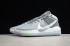 2020 Nike Zoom KD 12 EP אפור לבן שחור נעלי גברים CK6017-001