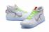 novos tênis de basquete Nike Zoom KD 12 EP branco preto verde Kevin Durant AR4230-312