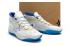 nové Nike Zoom KD 12 EP Bílá Modrá Žlutá Kevin Durant Basketbalové boty AR4230-145