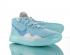 Nike Zoom KD 12 EP A Eidechse Weiß Blau Basketballschuhe AR4230-404