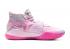 sapatos multicoloridos Nike Zoom KD 12 EP Aunt Pearl Pink CT2744-900