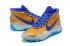 Nike Zoom KD 12 EP Warriors Home Giallo Marrone Blu Bianco Scarpe da basket AR4229-540