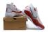 Nike Zoom KD 12 EP Blanc Gym Rouge Noir Cement Chaussures de basket-ball AR4229-611