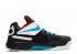 Nike N7 1 Zoom Kd 4 Challenge Dark Black Turquoises สีขาวสีแดง 519567-046