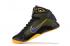 Nike Zoom Kobe IV 4 High Men รองเท้าบาสเก็ตบอลรองเท้าผ้าใบสีดำสีเหลือง