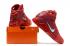 Nike Zoom Kobe IV 4 High Men รองเท้าบาสเก็ตบอลรองเท้าผ้าใบ Crimson Red