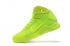 Nike Zoom Kobe IV 4 zapatos de baloncesto altos para hombre zapatilla de deporte amarillo claro