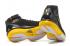 Nike Air Zoom Huarache 2K4 Kobe Noir Jaune Chaussures de basket-ball pour homme 308475-003