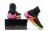 Nike Zoom Kobe Elite High Chaussures Homme Sneaker Basketball Noir Couleur Rose Orange Jaune