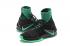 Nike Zoom Kobe Elite High Chaussures Homme Sneaker Basketball Noir Vert Foncé