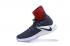 Nike Zoom Kobe Elite High Scarpe da uomo Sneaker Basket Blu scuro Rosso Bianco